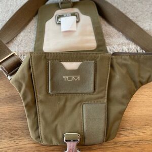 TUMI Olive Green unisex Bag